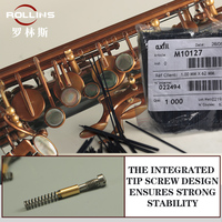 Manufacturer Wholesale Retail Good Quality High Grade Alto Saxophone X7-III Bare Copper Process Blue Saxophone