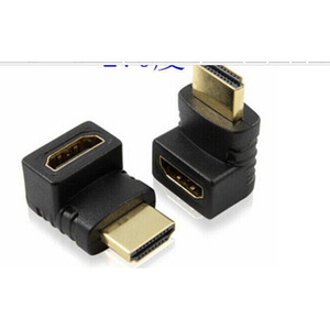 HDMI Adapter 90 Degree Right Angle Male To Female Connector For LED <b>TV</b> HDMI Cable Extension - Product Image 2