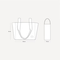 Sac de rangement pour poussette de bébé, durable, léger, grande capacité, multifonctionnel, portable, pour les voyages