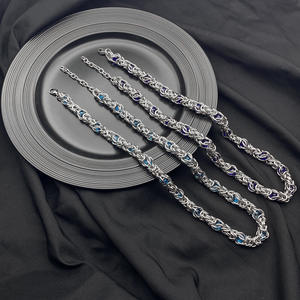 Pulsera de Acero de Titanio Original 2025, Diseño de Ondas, Unisex, Juego de Joyería <span class=keywords><strong>para</strong></span> Regalo - Product Image 4