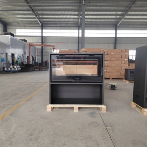 Caminetto a Legna Tradizionale Stile Americano ad Alta Efficienza <span class=keywords><strong>per</strong></span> Uso Interno Domestico e Alberghiero <span class=keywords><strong>Inserto</strong></span> in Acciaio <span class=keywords><strong>per</strong></span> Esterno - Product Image 5