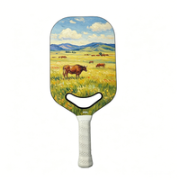 Carbonfaser-Pickleball-Schläger 16mm PP-Wabenkern Tragbares Trainingsgerät Kaltgepresst OEM Individuelles Logo Großhandel Sportvertrieb