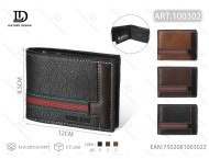 Set Regalo di Lusso per Uomo: Portafoglio in Pelle con Scatola Regalo e Dettagli in Rilievo MH-100103 - Product Image 1