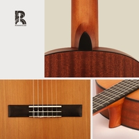 High Quality R CG01 39 Inch Cedar Top Professional Manufacture Direct Selling Acoustic Nylon String Classical Guitar Custom