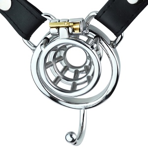 FRRK Sissi - Jaula de Castidad Invertida para Pene, Dispositivo de Castidad de Acero Inoxidable, Dispositivo de Abstinencia Masculina, Juguete Sexual Erótico BDSM - Product Image 4