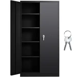 Factory Wholesale Multi-Purpose Steel Storage Cabinet Garage Tool Metal Cabinet Steel Cupboard