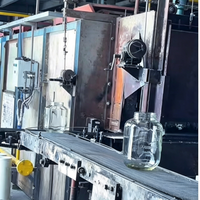 Distributeur de boissons en verre 3L 4L 5L 8L avec couvercle à clipser, stockage alimentaire, distributeur de boissons écologique pour cuisine, vente en gros