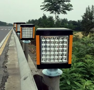 Tốc độ cao năng lượng mặt trời đồng Bộ DẫN cảnh báo ánh sáng trắng phản chiếu PC đèn sương mù đoạn đường nối đêm đường phác thảo đèn nhấp nháy rõ ràng phim - Product Image 6