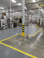 Baldosas de PVC Impermeables con Sistema de Encaje para Pisos de Garaje, Sistema de Suelo Industrial Resistente para Interiores, Talleres Modernos