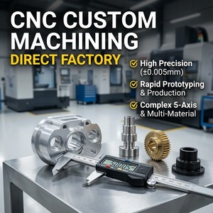 Servicio CNC, Piezas de Aluminio Mecanizadas por CNC Personalizadas, Anodizadas, con Recubrimiento en Polvo, Pulimentadas, Piezas de Mecanizado CNC de Acero Metálico de Precisión OEM - Product Image 1