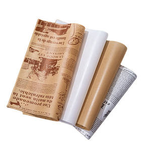 Papel Encerado Antigrasa Impreso Personalizado para Envolver Pan, Sushi y Hamburguesas, Papel Revestido para Bandejas de Alimentos - Product Image 6