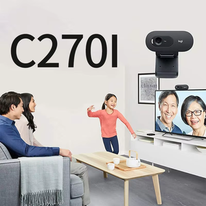เว็บแคม Logitech C270i HD สีดำ ไมโครโฟนในตัว ความละเอียด 720P สำหรับใช้งานที่บ้าน สำนักงาน คอมพิวเตอร์ตั้งโต๊ะ แล็ปท็อป เชื่อมต่อผ่าน USB กล้องขนาดเล็ก - Product Image 5