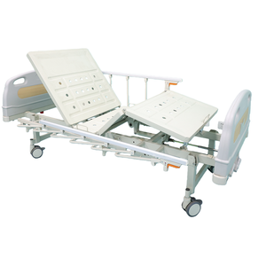 렉캉 LK-B2 중형 강철 수동 병원 침대 2 크랭크 시스템 CE 인증 클래스 I 환자 케어용-2년 보증 - Product Image 5