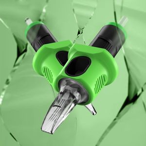 เข็มสักซิลิโคนอินคิน คละแบบ 40 ชิ้น # 10 บั๊กพิน 0.3 มม. แม็กนั่ม มิสติ (7RM 9RM 13RM 15RM 17RM) ดีไซน์ปรับปรุง ปกป้อง - Product Image 6