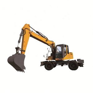 Excavadora de rueda hidráulica XE150WD de 14 toneladas, motor Yanmar y componentes del núcleo de la bomba, 1 año de garantía a la venta - Product Image 6