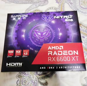 การ์ดจอ Radeon 6600 พร้อมระบบระบายความร้อน 3 เท่า รุ่น Gaming OC Windforce สำหรับคอมพิวเตอร์ Sapphire Pulse และ Radeon - Product Image 2