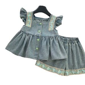 Nuovi Shorts in Denim Morbido di Cotone con Fiocco per Bambine Estate 2026 - Stile Carino e Alla Moda - Product Image 5
