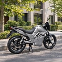 New Arrival Electric Motorcycle with Long Range 72V 40Ah LFP Lithium Battery 80kmh Fast for Adult Daily Street Riding