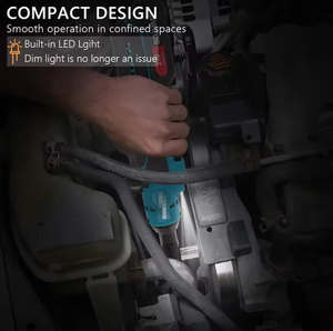 Pour perceuse-visseuse industrielle 18V sans balais à couple élevé de 1/2 pouce, avec poignée ergonomique, pour l'installation de meubles et la réparation de machines DIY - Product Image 3