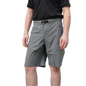 กางเกงวอร์มออกกำลังกายของผู้ชายเอวสูง5นิ้วเอวยางยืดกางเกงวิ่งออกกำลังกายกันน้ำเป็นมิตรกับสิ่งแวดล้อม - Product Image 3