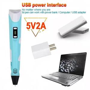 Lápiz 3D de Alta Temperatura Personalizado de Fábrica con Pantalla LCD, Juego de Lápices 3D Educativos Certificados STEM para Niños - Product Image 3
