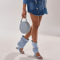Sandales d'été compensées pour femmes, design personnalisé, nouvelle collection, chaussures et bottes