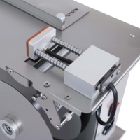 Machine semi-automatique de cachetage et d'étiquetage d'autocollant de bâton d'emballage d'angle d'ange de 90 degrés Machine d'étiquetage d'angle de boîte carrée