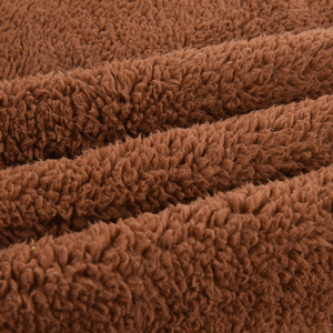 Tela de punto 100% poliéster, tejido polar, Sherpa, Marino, venta al por mayor - Product Image 3