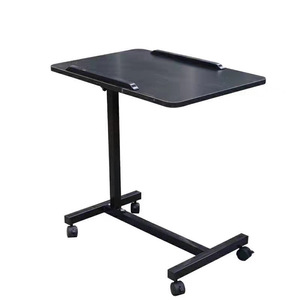Hospital <b>Table</b> Rectangle Height <b>Adjustable</b> Mobile Bedside Dining <b>Table</b> For Elderly Care And Patients - Product Image 1