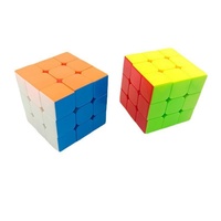 Nouveau puzzle magique 3x3x3 professionnel en plastique ABS lisse pour enfants, éducatif et promotionnel, pour les plus de 14 ans