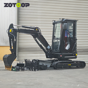 รถขุดขนาดเล็ก 2.5 ตัน จัดส่งฟรี มาตรฐาน CE EURO 5 EPA เครื่องยนต์ Kubota รถขุดตีนตะขาบขนาดเล็ก 1 ตัน 2 เครื่องขุด รถขุดสำหรับใช้ในบ้าน - Product Image 1