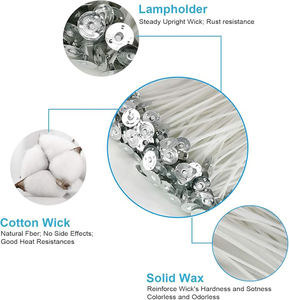 <span class=keywords><strong>Mèche</strong></span> <span class=keywords><strong>de</strong></span> bougie parfumée en cire <span class=keywords><strong>de</strong></span> <span class=keywords><strong>paraffine</strong></span> <span class=keywords><strong>de</strong></span> qualité supérieure <span class=keywords><strong>pour</strong></span> des brûlures propres et durables-Projets <span class=keywords><strong>de</strong></span> fabrication <span class=keywords><strong>de</strong></span> bougies bricolage <span class=keywords><strong>pour</strong></span> la décoration intérieure <span class=keywords><strong>de</strong></span> Noël - Product Image 5