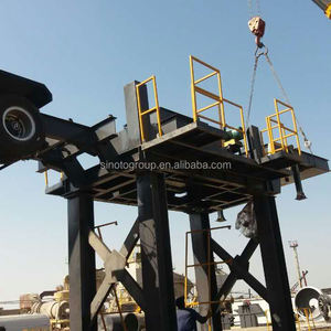 Hoch integrierte Heiß mischung 120 t/h Mobile Asphalt beton mischa nlage 120 t/h Mobile Asphalt anlage zum Verkauf - Product Image 5