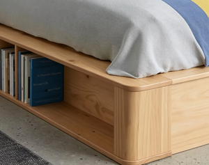 <strong>Solid</strong> <strong>Wood</strong> <strong>Platform</strong> <strong>Bed</strong> With Storage Drawers Modern Minimalist Japanese Style Low Profile Double <strong>Bed</strong> <strong>Frame</strong> for Bedroom Furniture - Product Image 5