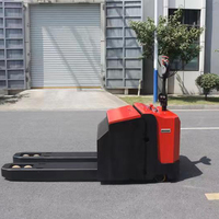 Outil de transport à usage d'entrepôt élévateur à main walkie roues électriques de 10 tonnes transpalette chariot