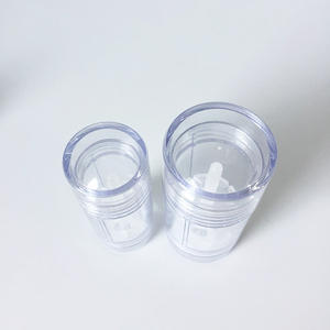 Usine ODM HOT Contenant de déodorant rond à visser transparent de 15 ml - Product Image 5