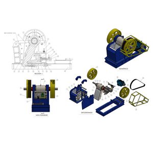 מגרסת לסתות קטנה לכרייה באפריקה עם אפשרויות דיזל או חשמל - Product Image 6