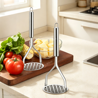 Ustensiles de cuisine en acier inoxydable antiadhésifs faciles à nettoyer : Trancheuse à pommes de terre, Presse-ail, Coupe-gingembre manuel, Lavable au lave-vaisselle
