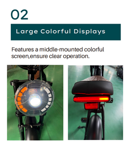 Bicicleta Eléctrica Original Nueva X9 MINI de 250W con Motor sin Escobillas, Llantas Anchas y Batería de 48V 13AH - Product Image 5