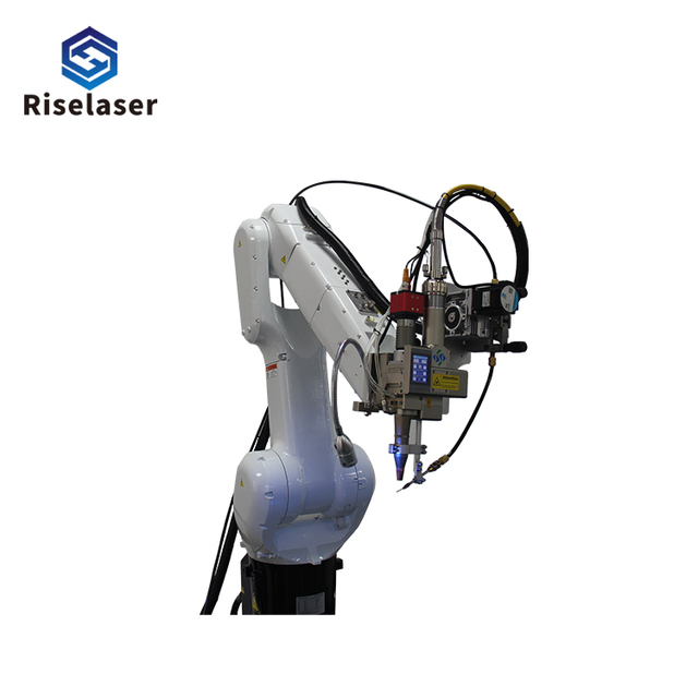 12000w Laser Welding Robot 2kw 4kw Automatic 6 Axis Robot Arm Stainless Steel Fiber Laser Welding Machine