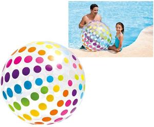Jumbo gonfiabile cristallino con palloni traslucidi spiaggia festa estiva in piscina - Product Image 2