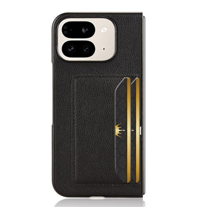 Meilleures ventes Etui porte-cartes portefeuille en cuir PU pour Google <span class=keywords><strong>Pixel</strong></span> 9 Pro Fold - Product Image 5