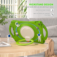 Nouveau Design Astronaute Silicone Enfants Tablette étui pour iPad 10.2 Pouces 2019 2020 2021 A2602 A2603 A2604 A2605