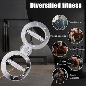 CZFIT - Ejercitador de Antebrazos Ajustable de 306 Grados en Acero Inoxidable, Entrenador de Brazos Ergonómico con Peso de 4 kg para Bíceps y Músculos del Pecho - Product Image 1