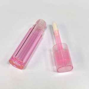 Tube <span class=keywords><strong>Lip</strong></span> <span class=keywords><strong>Gloss</strong></span> Bentuk Es Loli Merah dengan Aplikator Berbulu, Harga Pabrik Murah, Label Pribadi, Grosir untuk Anak-Anak - Product Image 5
