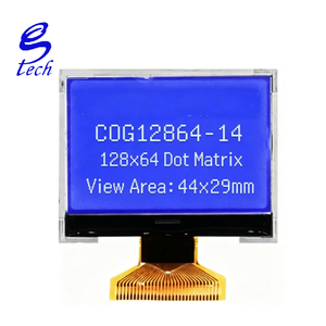 128*64 COG จอแสดงผล LCD อินเทอร์เฟซแบบอนุกรม SPI แบบขนาน ST7565R ไดร์เวอร์โมดูล LCD แรงดันไฟฟ้าในการทำงาน 3.3V - Product Image 2