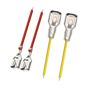 Crimp <span class=keywords><strong>Terminal</strong></span> Connector 4.8/6.3 para equipamentos eletrônicos Flat Ribbon Jumper Wire Harness para cabo de fiação - Product Image 4