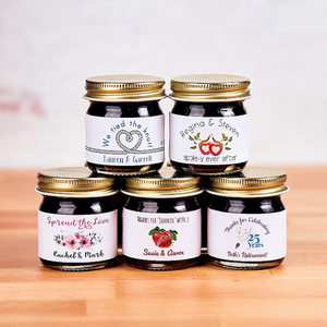 Wholesale 1.5oz Empty Round Food Storage <strong>Weeding</strong> Favors Jam Jelly Canning Honey Glass <strong>Jar</strong> - Product Image 4