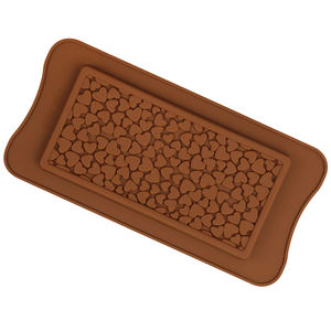 Ilicono-bandeja de silicona con forma de corazón pequeño para gofres, moldes de silicona para chocolate, caramelo ookie, resina libre de BPA, 392 - Product Image 3