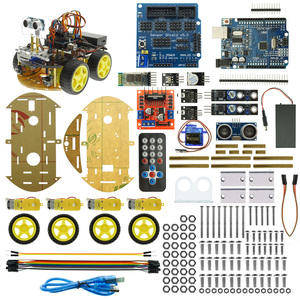OKY5005 4WD Intelligent <b>Tracking</b> Obstacle Avoidance Car Kit Sensor STEM Education - Product Image 4